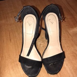 Shoes - Black Strap High Heels💞 Shoes - Black Strap High Heels💞